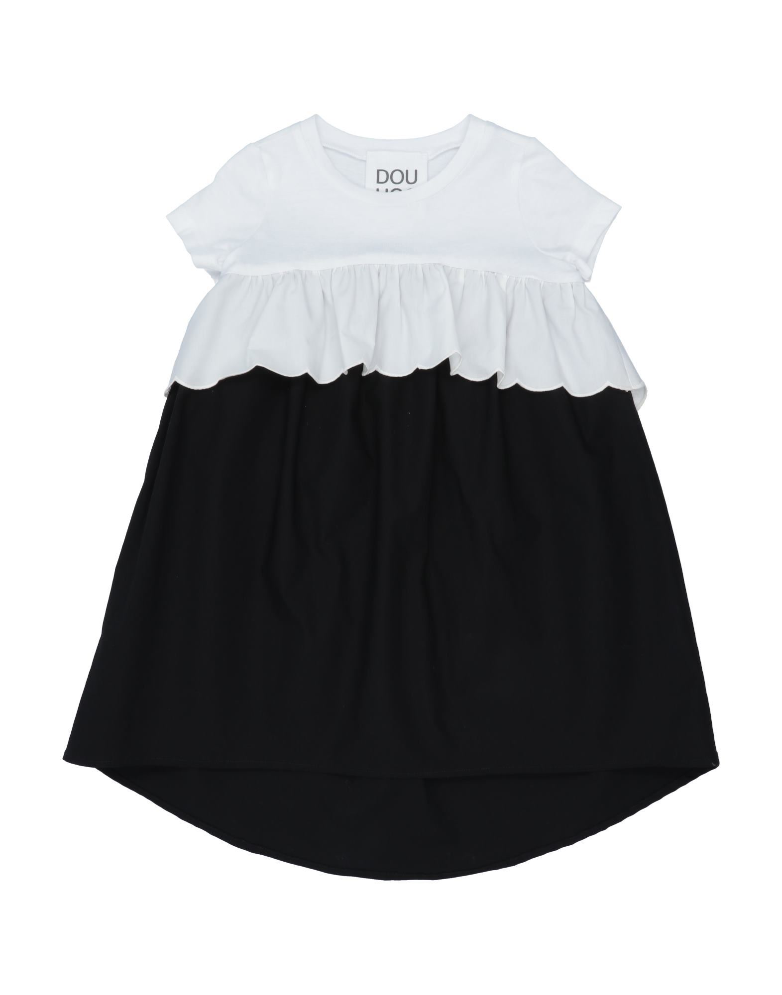 DOUUOD Babykleid Kinder Weiß von DOUUOD