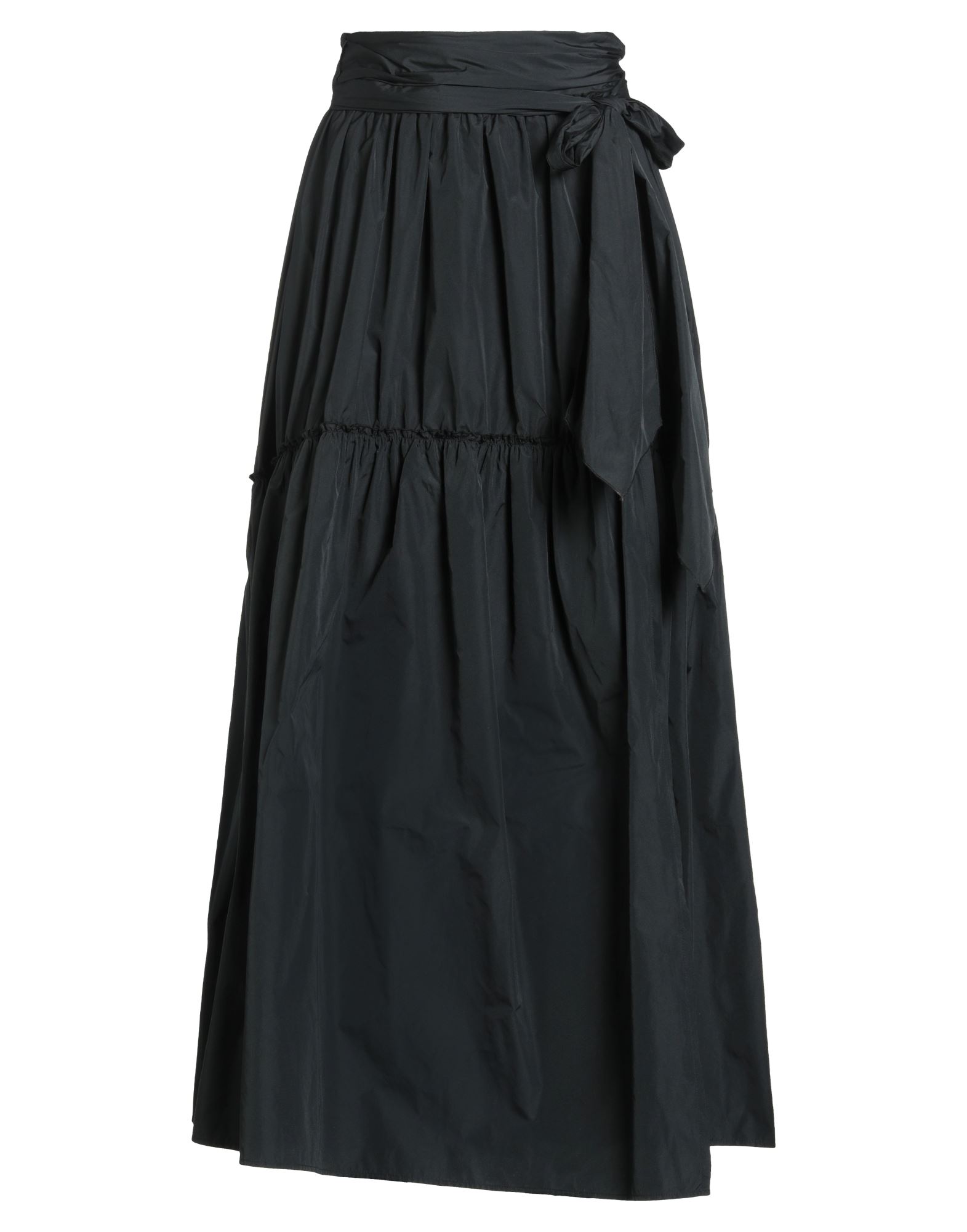 DOUUOD Maxi-rock Damen Schwarz von DOUUOD