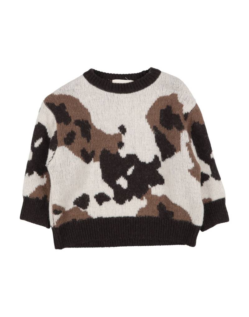 DOUUOD Pullover Kinder Dunkelbraun von DOUUOD