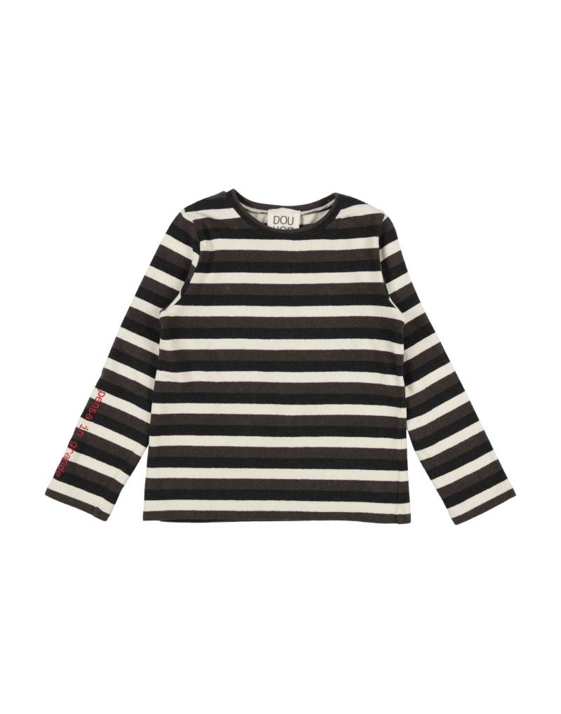 DOUUOD Pullover Kinder Dunkelbraun von DOUUOD