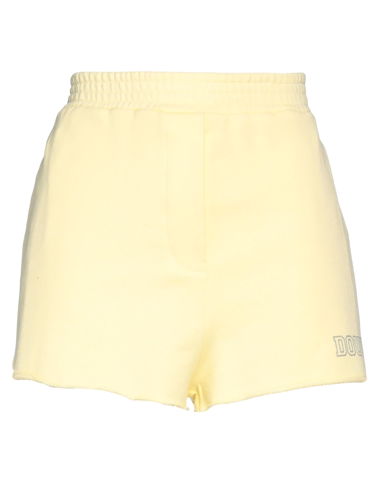 DOUUOD Shorts & Bermudashorts Damen Hellgelb von DOUUOD