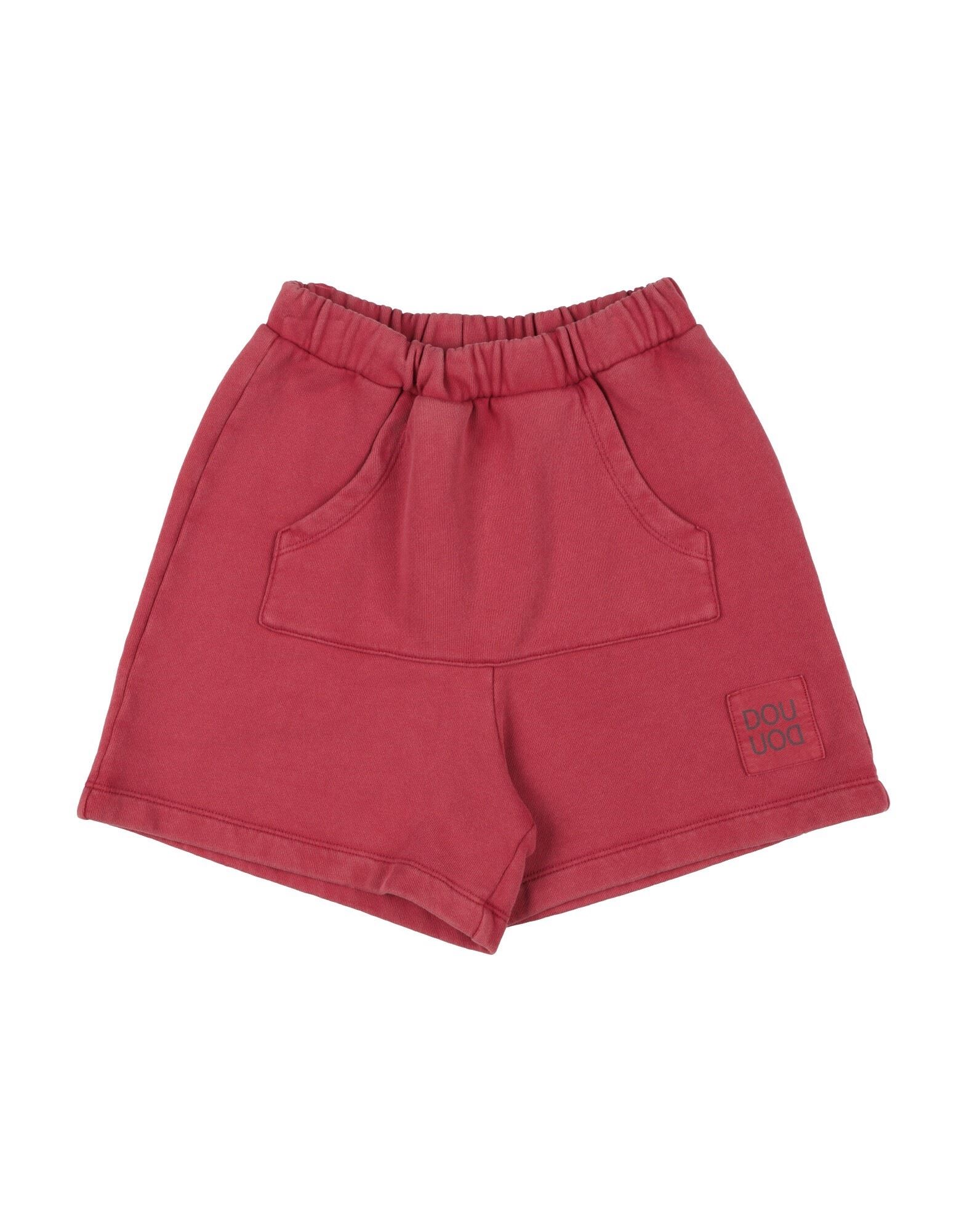 DOUUOD Shorts & Bermudashorts Kinder Ziegelrot von DOUUOD