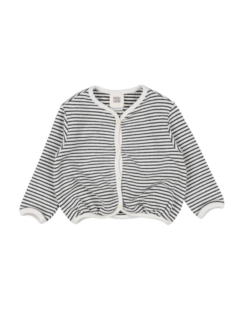 DOUUOD Strickjacke Kinder Schwarz von DOUUOD