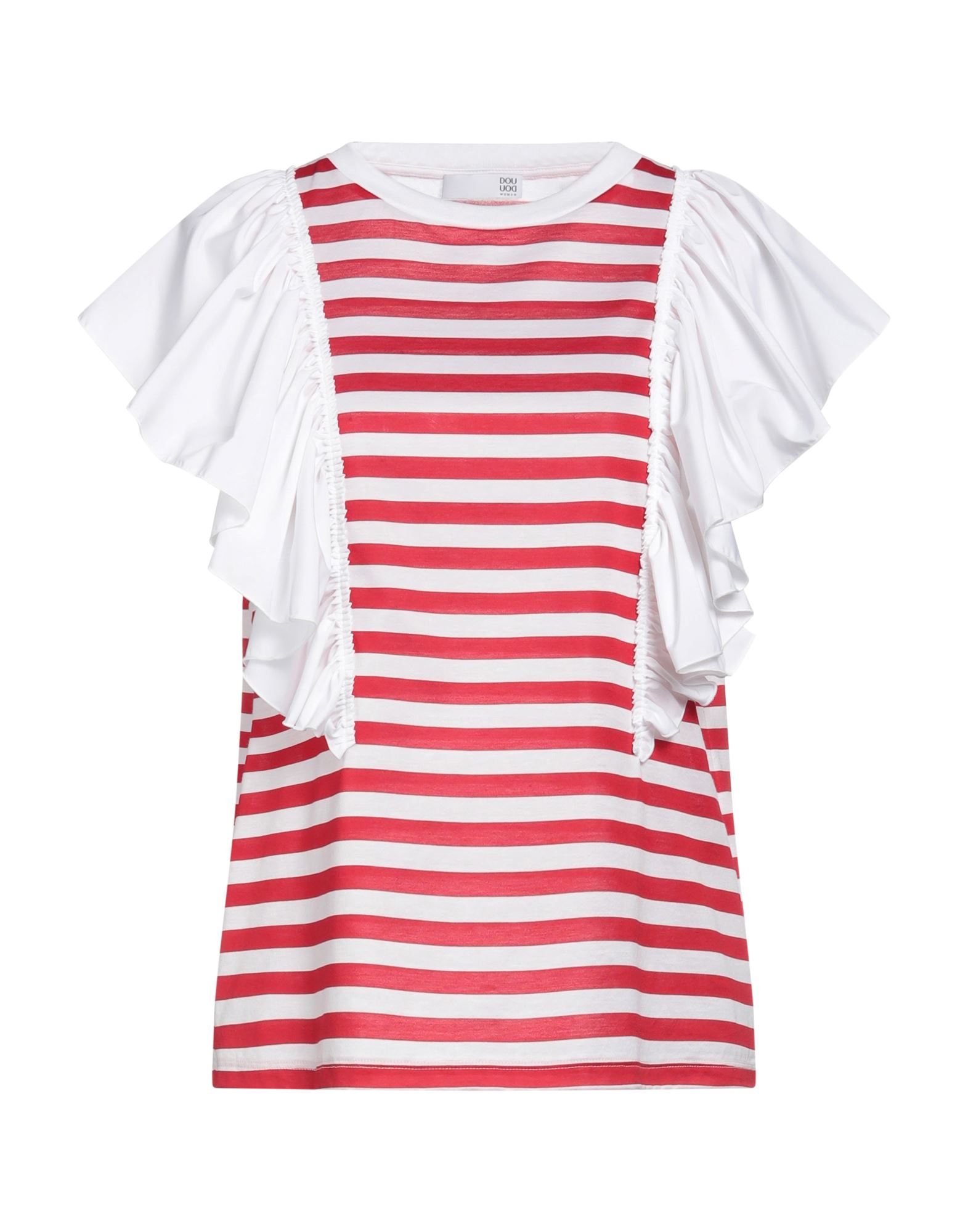 DOUUOD T-shirts Damen Rot von DOUUOD