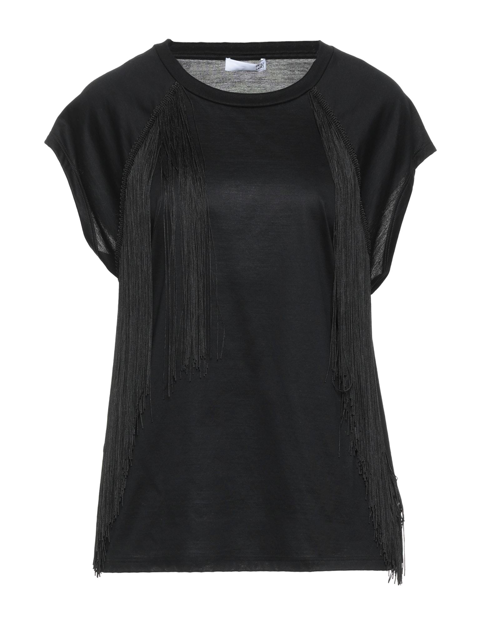 DOUUOD T-shirts Damen Schwarz von DOUUOD