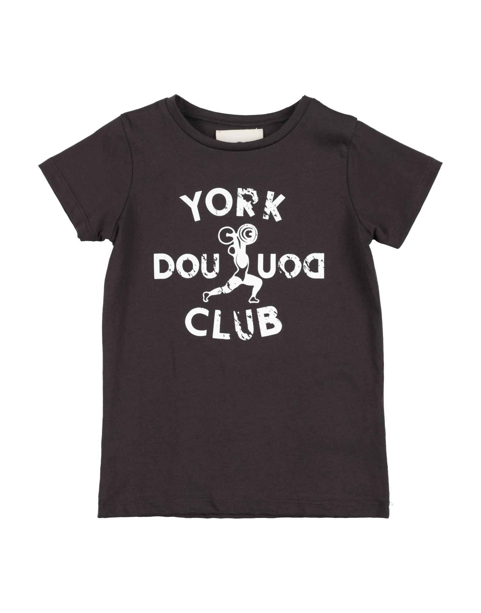 DOUUOD T-shirts Kinder Dunkelbraun von DOUUOD