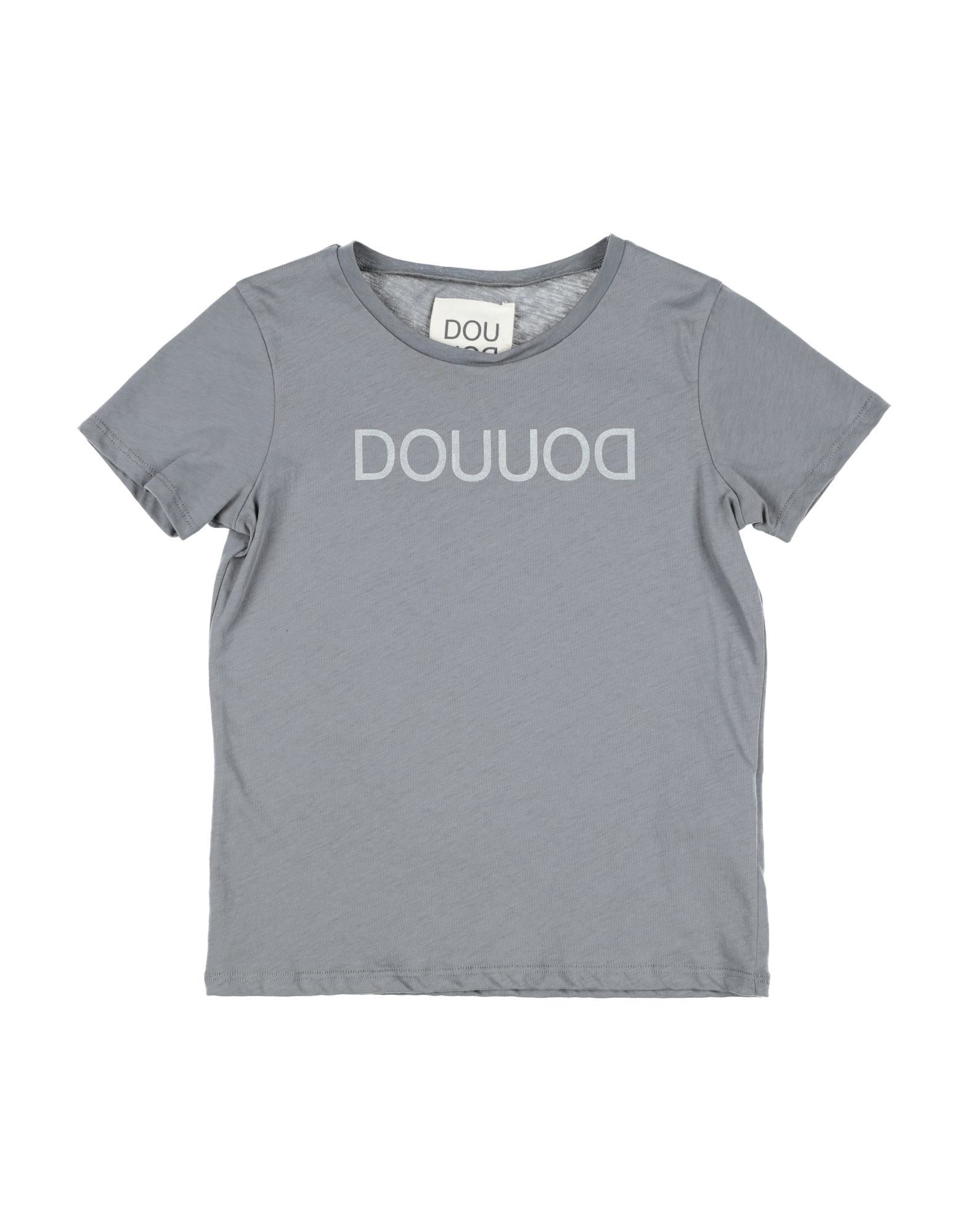 DOUUOD T-shirts Kinder Grau von DOUUOD