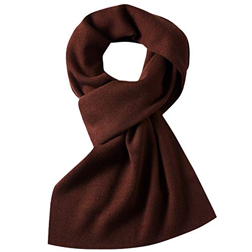DOVAVA Herren Schal Braun,30% Merinowolle Herrenschal Winter,Weiche Warm Kaschmir Schal in 4 Farbe Braun DOVAVA Herren Schal Braun,30% Merinowolle Herrenschal Winter,Weiche Warm Kaschmir Schal in 4 Farbe Braun von DOVAVA
