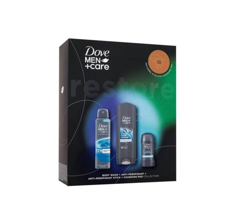 DOVE Hautpflege-Set Men+Care Restore Collection Körperpflege-Geschenkset von DOVE