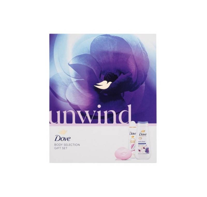 DOVE Hautpflege-Set Unwind Körperpflege-Geschenkset von DOVE
