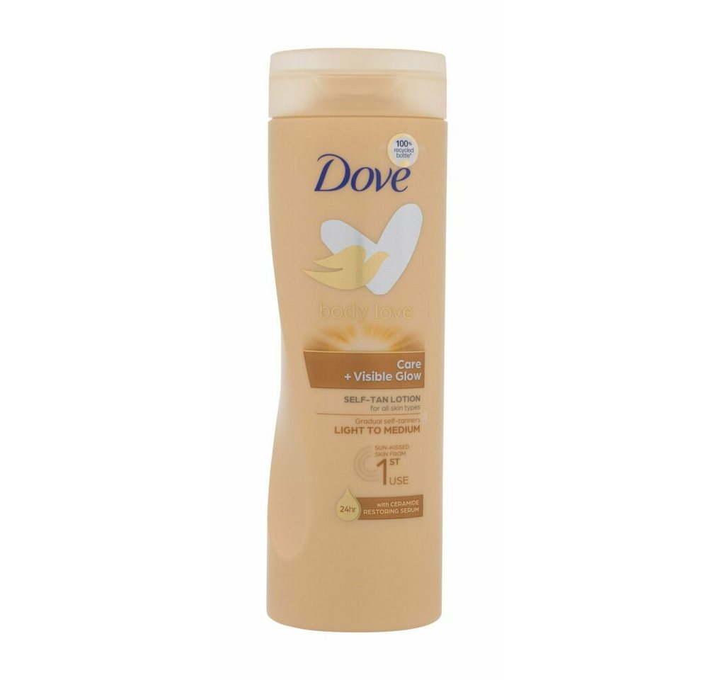 DOVE Körperpflegemittel Visible Glow Gradual Tan Body Lotion 400ml - Fair/Medium von DOVE