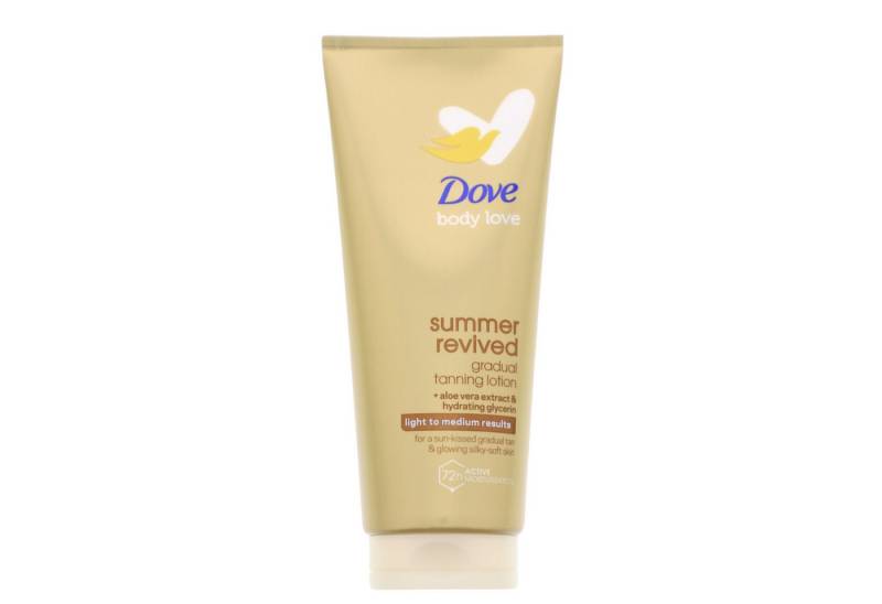 DOVE Selbstbräunungsöl Dove Summer Revived Self Tan Bodylotion 200ml Light to Medium Selbstbr von DOVE