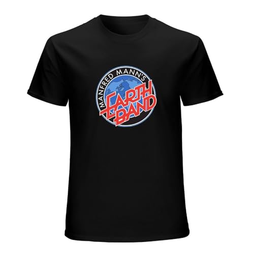 DOYEFZQC Manfred Mann’S Earth Band Logo T Shirt 10Cc The Alan Parsons Project Saga Black XXL von DOYEFZQC