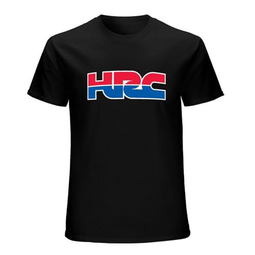 HRC Logo Tshirt Cotton Tshirt Men Summer Fashion T-Shirt Summer Brand Teeshirt Male Top Tees Black XXL von DOYEFZQC