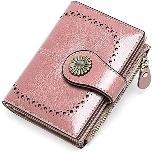DPCDAN Kartenhalter Multifunktions-Mini-Geldbörsen Lady Leather Wallets Fashion Female Short Section Student Business Billfold Führerschein Travel Portemonnaie von DPCDAN