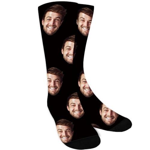 DPDP Personalisierte Socken mit Foto-Custom Socken personalisierte Geschenke für Männer Frauen lustige Weihnachtsgeschenke für Männer Frauen DPDP Personalisierte Socken mit Foto-Custom Socken personalisierte Geschenke für Männer Frauen lustige Weihnachtsgeschenke für Männer Frauen von DPDP