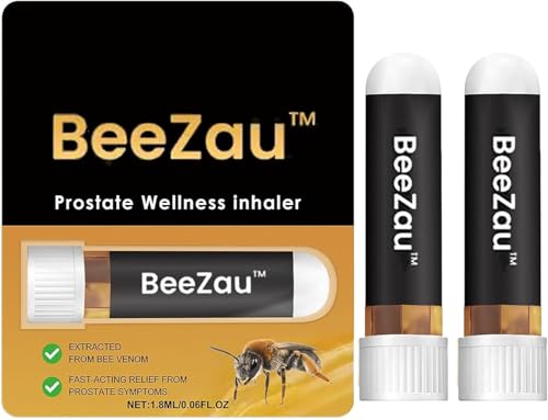 BeeZau Prostata-Wellness-Inhalator, Nasen-Inhalationsstift, natürlicher Nasen-Inhalator für Prostata-Wellness, Nasen-Inhalationsstift für Männer (2PCS) von DPKSML