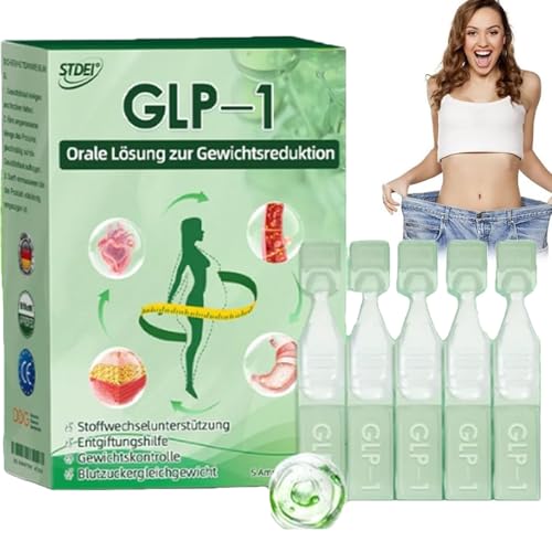 Keyessuk GLP-1 Tropfen, STDEI GLP-1 Lösung zum Einnehmen, STDEI GLP-1, natürlicher Pflanzenextrakt, für Männer und Frauen (1pack) von DPKSML