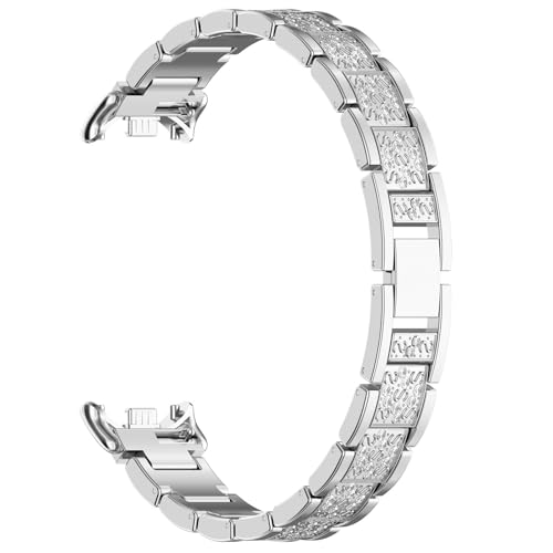 DPSQQ Uhrenarmband, bequemes for Band 9 8, intelligentes Armband mit verstellbarer Länge(Silver) von DPSQQ
