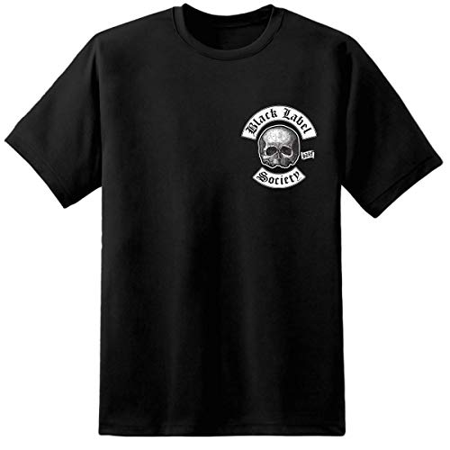 Black Label Society, Herren-T-Shirt, Größe S-3XL, BLS Metal Band Gr. X-Large, Schwarz von DPX-1