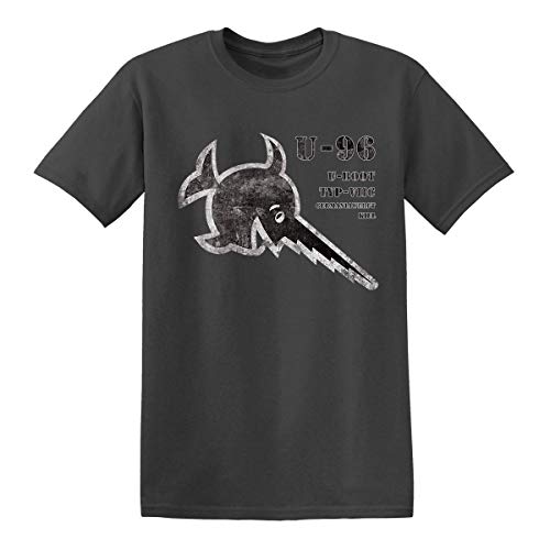 DPX-1 das Boot Klassisches Deutsch U Boot Film/Tv-Serie (S-2XL) Lachend Swordfish Logo - Dunkelgrau, XL von DPX-1
