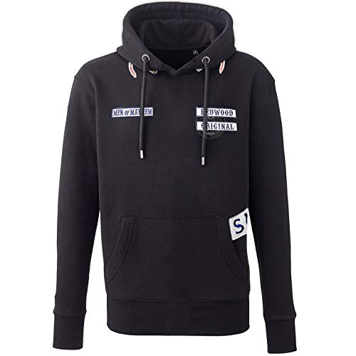 DPX-1 Samcro Kapuzenpullover mit originalgetreuen, aufgestickten Aufnähern, Größen S bis XXL von DPX-1