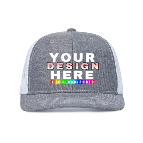 DQHXTK personalisiert Cap personalisierte Baseballkappe mit Foto/Logo/Text Cap selbst gestalten Trucker-Caps für Männer & Frauen in großen Mengen von DQHXTK
