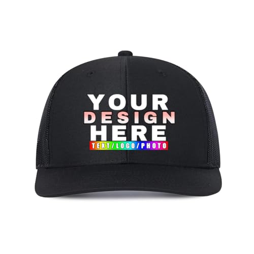 DQHXTK personalisiert Cap personalisierte Baseballkappe mit Foto/Logo/Text Cap selbst gestalten Trucker-Caps für Männer & Frauen in großen Mengen von DQHXTK