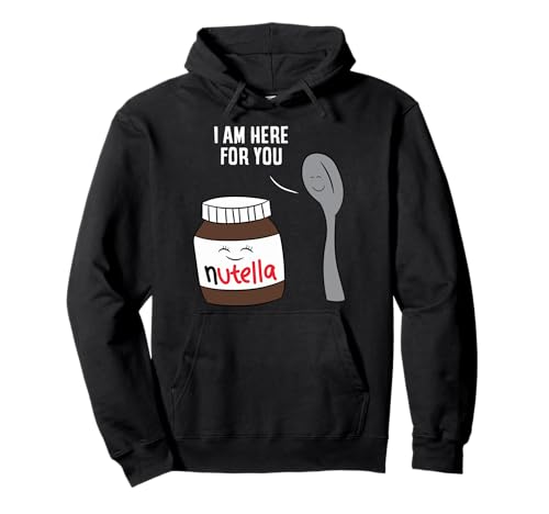 Valentine Nutella Herren Paar Partner Geschenke Pullover Hoodie von DQK