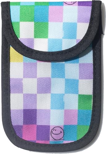 DQL Faraday Schlüsselanhänger Protector Schlüsselanhänger Signalblocker Faraday Tasche Faraday Tasche für Schlüsselanhänger Key Signal Blocker (Regenbogen) von DQL