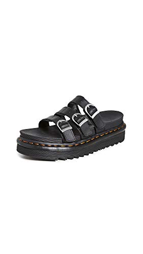 DR MARTENS Slide Sandals, Black Hydro, 40 EU von DR MARTENS