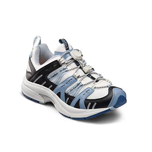 Dr. Comfort Damen Refresh Berry Diabetic Athletic Schuhe, weiß / blau, Dr. Comfort Damen Refresh Berry Diabetic Athletic Schuhe, weiß / blau, von DR. COMFORT