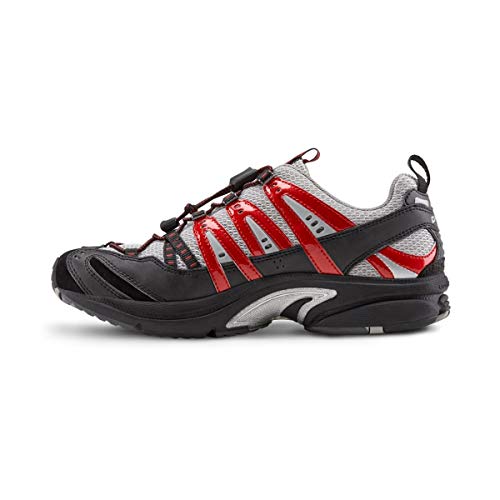 Dr. Comfort Performance Herren Therapeutischer Leichtathletikschuh, rot, 43 EU von DR. COMFORT