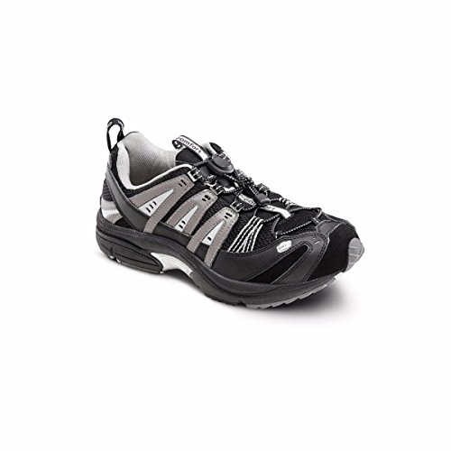 Dr. Comfort Performance Therapeutischer Sportschuh für Herren, GRAU, 46 EU von DR. COMFORT