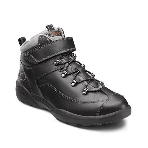 Dr. Comfort Ranger Herren Therapeutischer Diabetiker Extra Depth Wanderstiefel, schwarz, 43 EU von DR. COMFORT