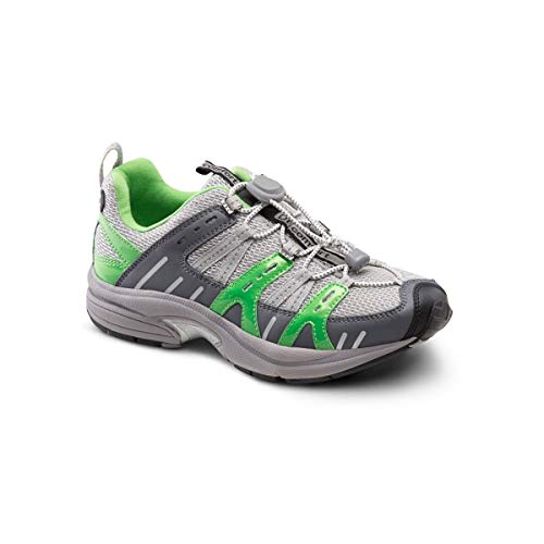 Dr. Comfort Refresh Damen Therapeutischer Diabetiker Extra Tiefe Schuh Grau/Limette, Grau/Limette, von DR. COMFORT