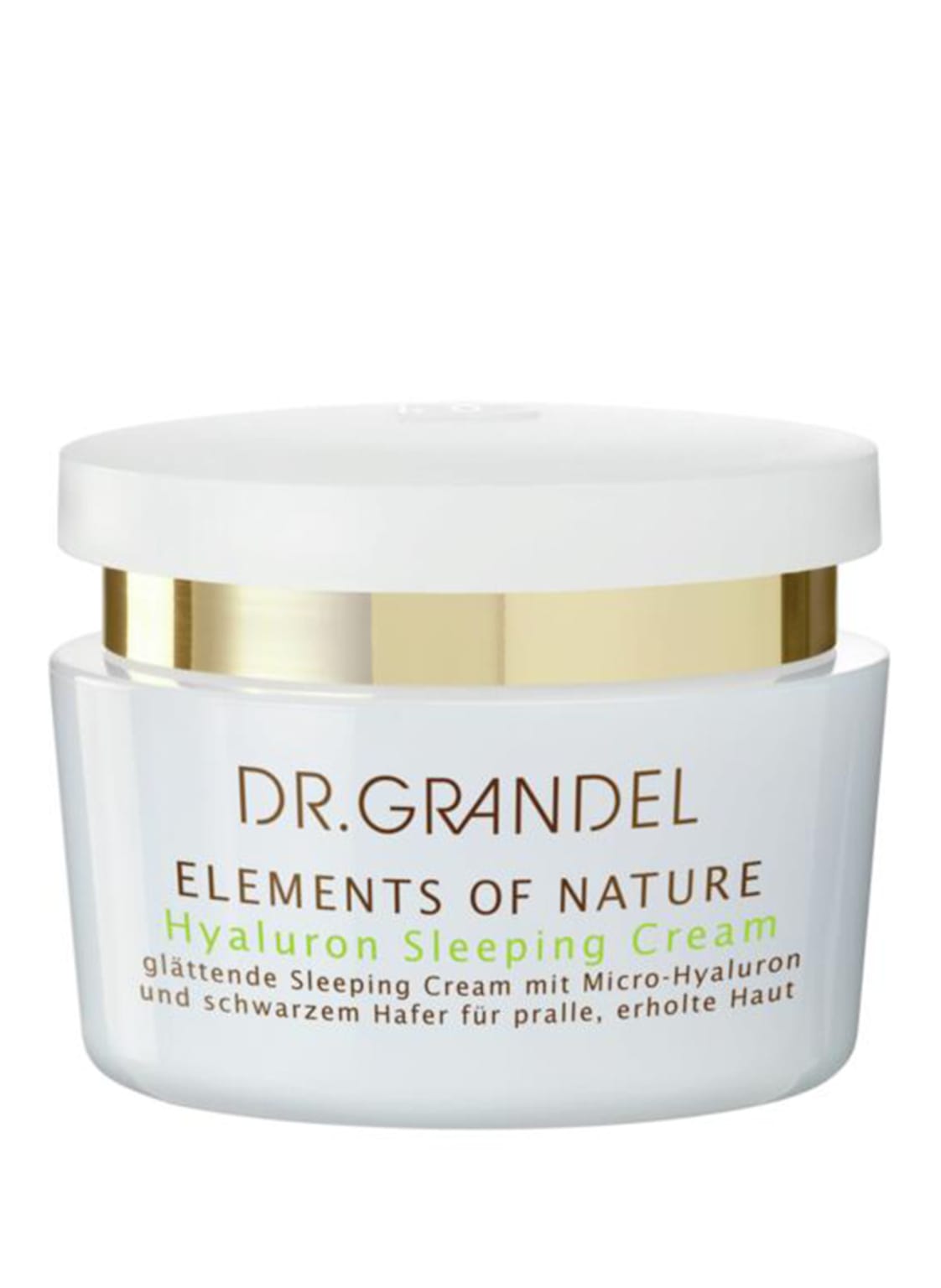 Dr. Grandel Elements Of Nature - Hyluron Sleeping Cream Glättende Nachtpflege 50 ml von DR. GRANDEL
