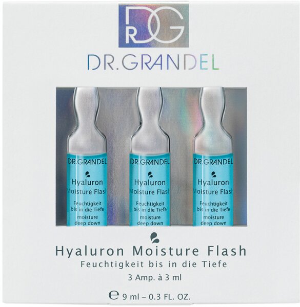 Dr. Grandel Professional Collection Hyaluron Moisture Flash 3 x 3 ml Dr. Grandel Professional Collection Hyaluron Moisture Flash 3 x 3 ml von DR. GRANDEL