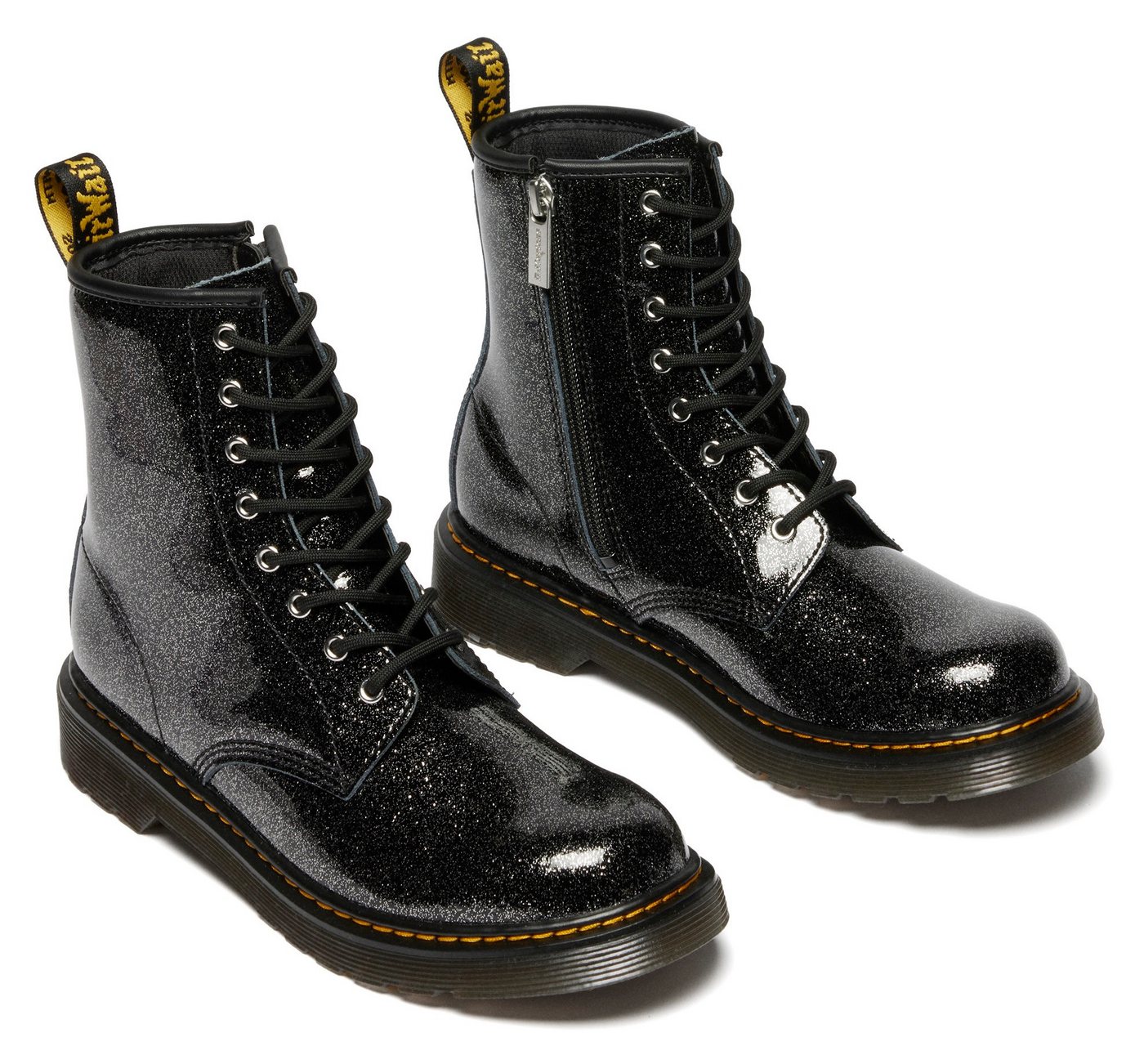 DR. MARTENS 1460 Kinder SOFTY T Schnürboots Kinderstiefel, Freizeitschuh mit Reißverschluss, Stretcheinsatz DR. MARTENS 1460 Kinder SOFTY T Schnürboots Kinderstiefel, Freizeitschuh mit Reißverschluss, Stretcheinsatz von DR. MARTENS