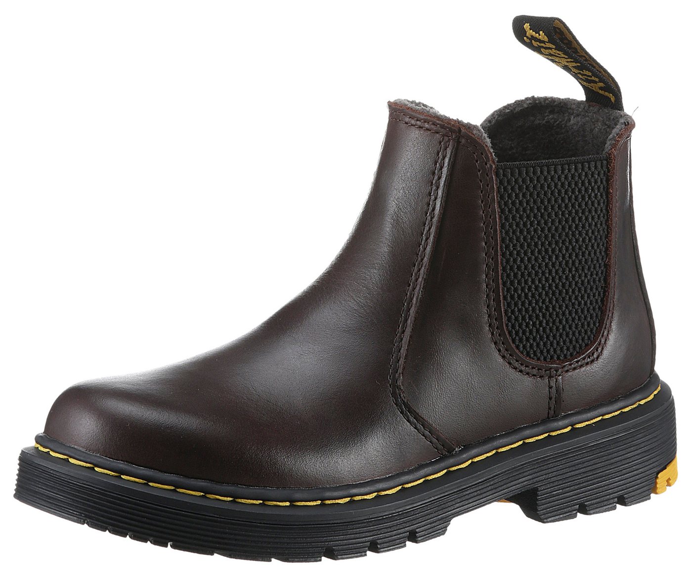 DR. MARTENS 2976 J Dark Brown Oil Finished Full Grain WP Chelseaboots mit praktischem Reißverschluss DR. MARTENS 2976 J Dark Brown Oil Finished Full Grain WP Chelseaboots mit praktischem Reißverschluss von DR. MARTENS