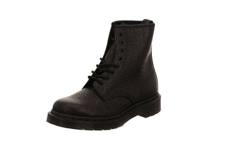 DR. MARTENS BLACK CROCO Stiefelette von DR. MARTENS