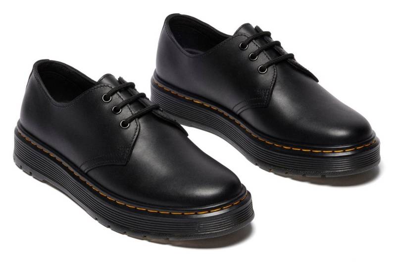 DR. MARTENS BROOKLINE LO LEDER SCHUHE Schnürschuh Freizeitschuh, Halbschuh, mit Luftkammern Laufsohle von DR. MARTENS