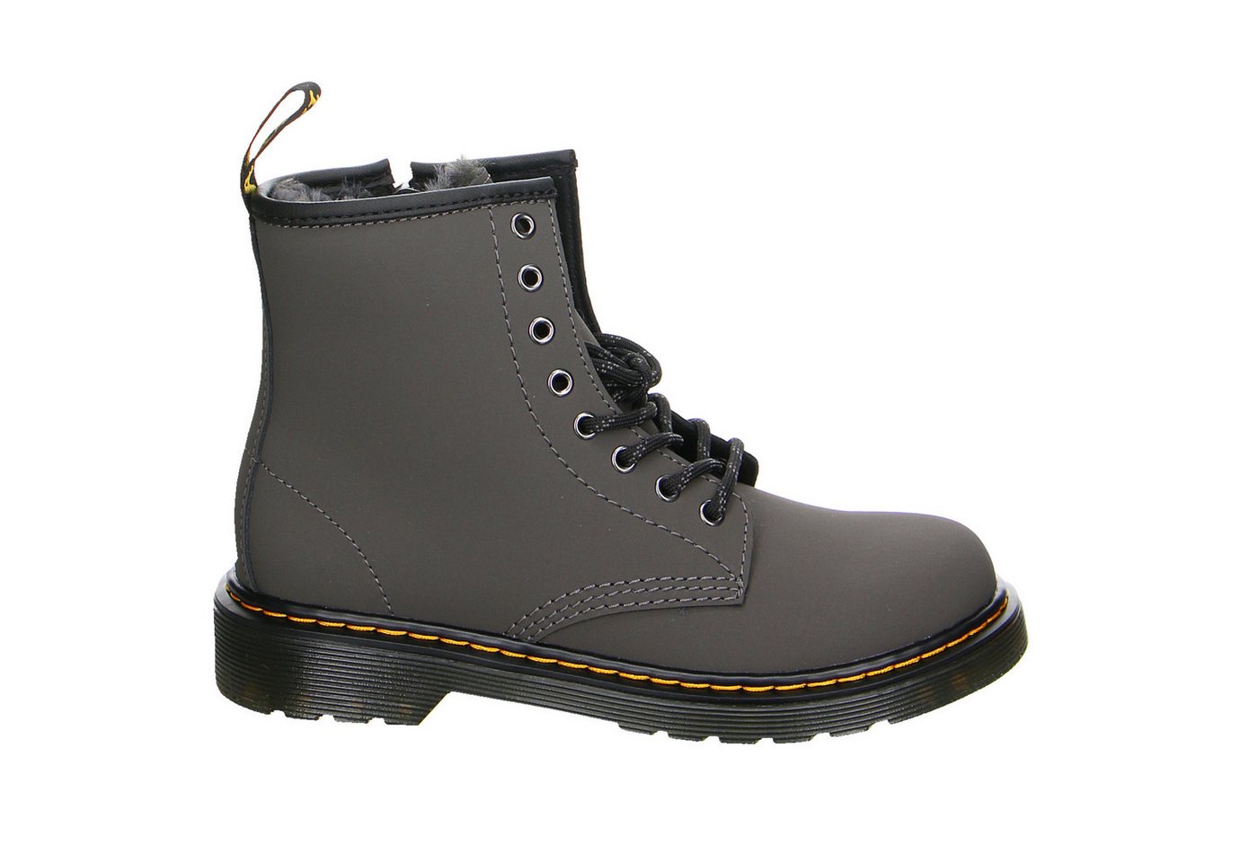 DR. MARTENS Dr. Martens 1460 Nubuk Schnürstiefel Winter Mädchen grau Winterstiefelette von DR. MARTENS