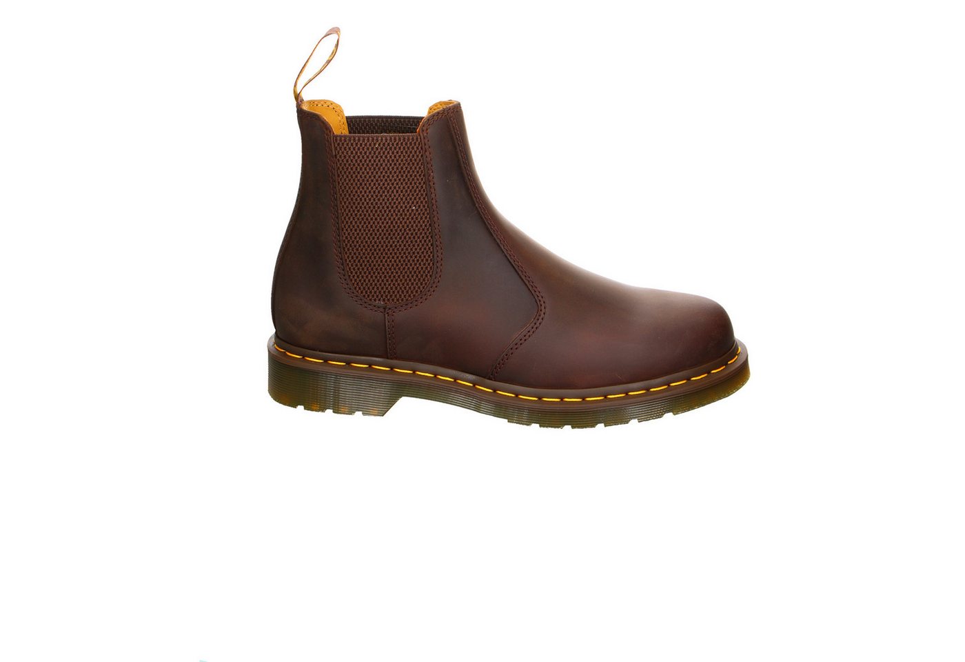 DR. MARTENS Dr. Martens 2976 Ys Dark Brown Nubuk Schnürstiefel braun Chelseaboots von DR. MARTENS