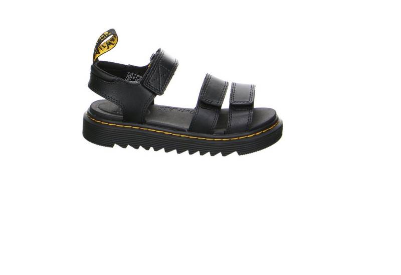 DR. MARTENS Dr. Martens Klaire J Black T Lamper Leder Sandalen Mädchen schwarz Sandale von DR. MARTENS