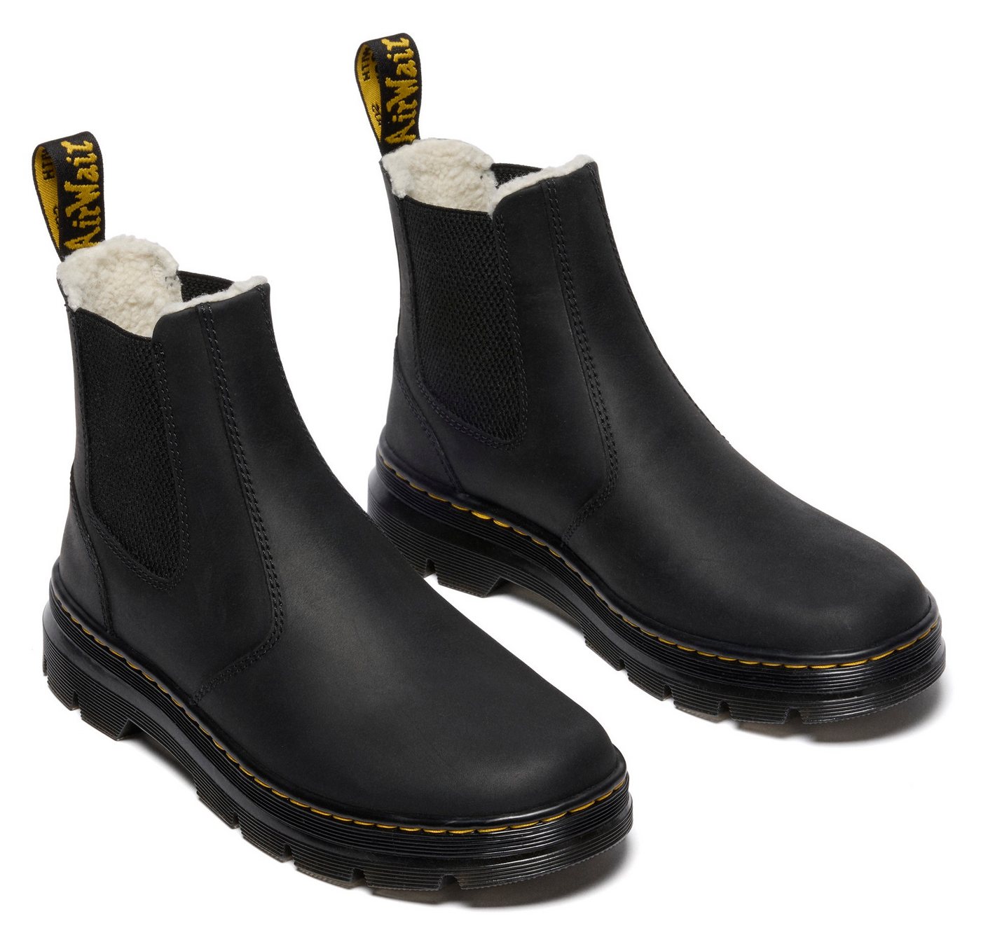 DR. MARTENS Embury WL Chelseaboots, Blockabsatz, Stiefelette, Schlupfschuh mit praktischer Anziehlasche DR. MARTENS Embury WL Chelseaboots, Blockabsatz, Stiefelette, Schlupfschuh mit praktischer Anziehlasche von DR. MARTENS