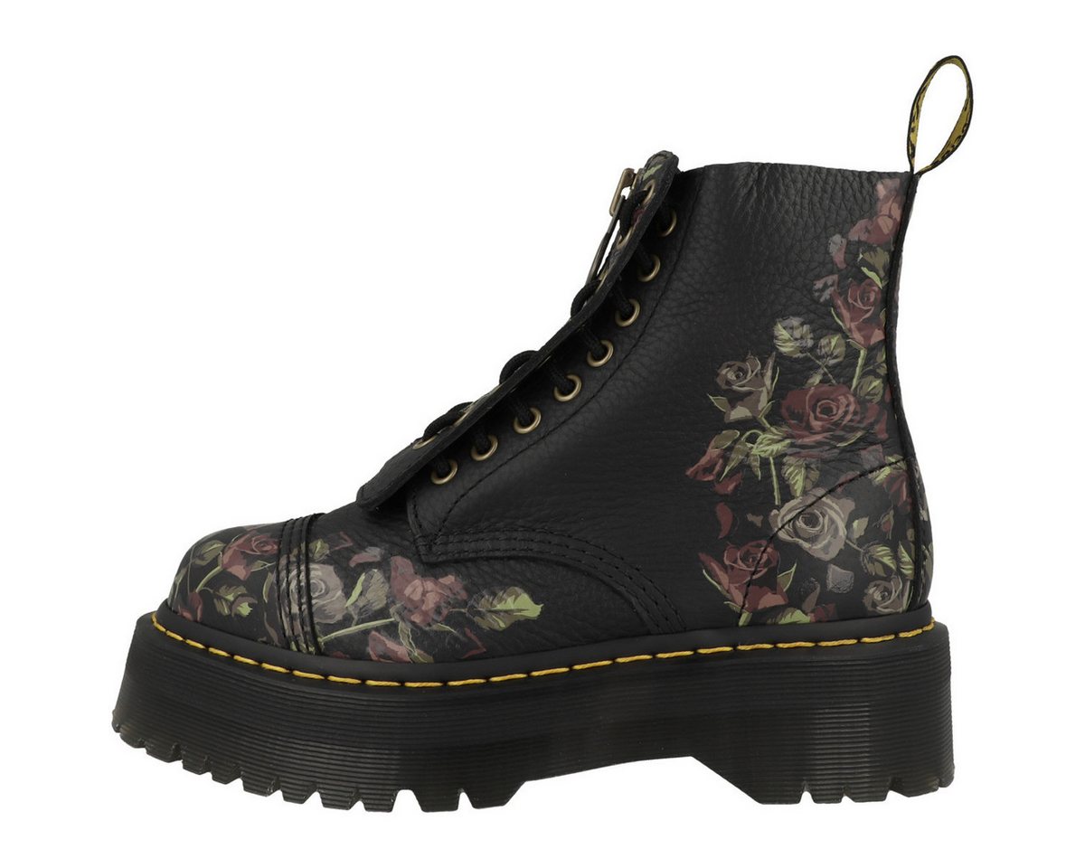 DR. MARTENS Sinclair Decayed Roses Damen Schnürboots Stiefeletten, Stiefel, Winterstiefel, Winterboots, Schneestiefel von DR. MARTENS