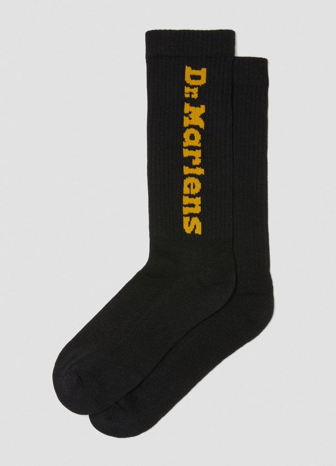 DR. MARTENS Socken Vertical Sock (1-Paar) Mit Dr Martens Schriftzug an der Seite von DR. MARTENS