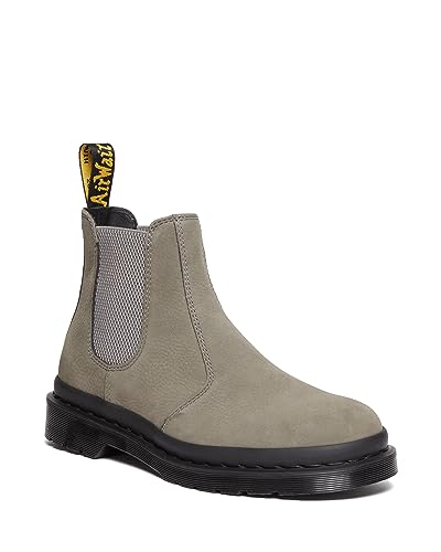 DR. MARTENS Unisex Chelsea Boots, Nickel Grey Milled Nubuck Wp, 41 EU von DR. MARTENS