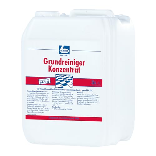 BECHER GRUNDREINIGER KONZENTRAT 5l BECHER GRUNDREINIGER KONZENTRAT 5l von DR.BECHER